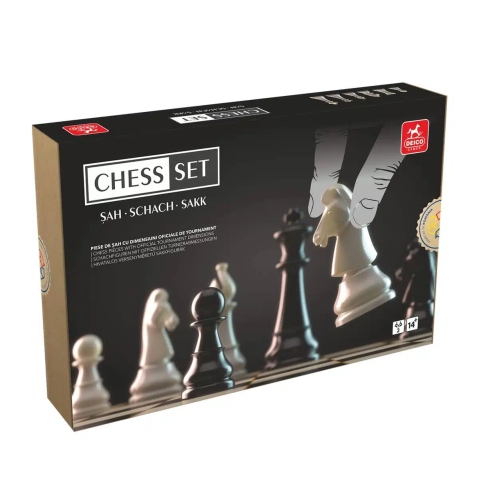 Board Games - Joc de sah Classic – Set sah cu piese oficiale de turneu