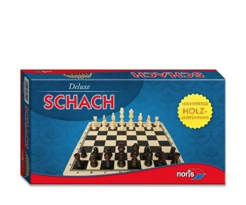Board Games - Joc de Sah din Lemn Deluxe 29 x 29 cm