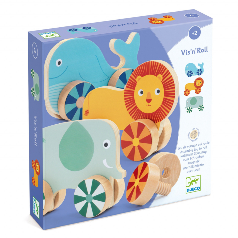 Jocuri si jucarii - Joc educativ Vis-n-roll, Djeco