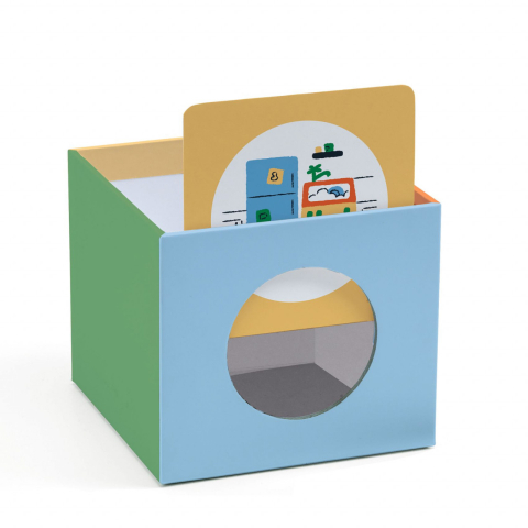 Joc Eduludo cu cartonase Kioukoi obiecte casnice, Djeco [1]