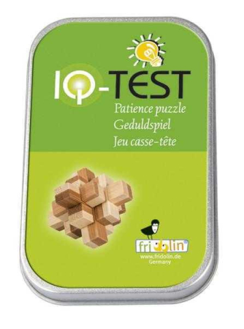 Joc logic IQ 3D Puzzle in cutie metalica Block, Fridolin [1]