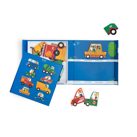 Joc magnetic Vehicule Les Popipop, Moulin Roty [1]
