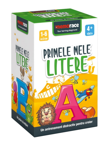 Board Games - Joc Memorace Primele mele litere – Joc educativ pentru invatarea alfabetului