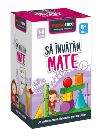 Board Games - Joc Memorace Sa invatam mate – Joc educativ de memorie si logica pentru copii