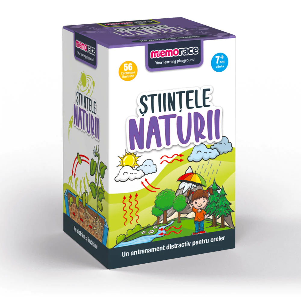 Board Games - Joc Memorace Stiintele naturii – Joc educativ de memorie si cultura generala
