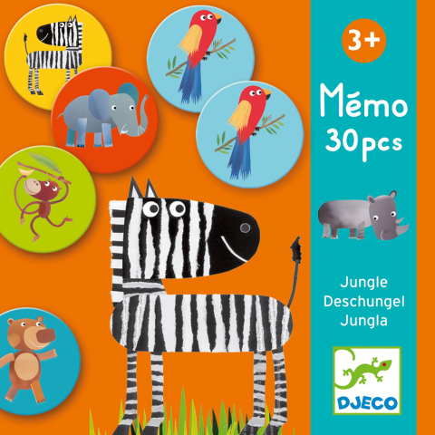 Joc memorie Animale din jungla, Djeco [1]