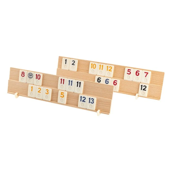 Joc Remi Clasic – Table Lemn si 112 Piese [2]