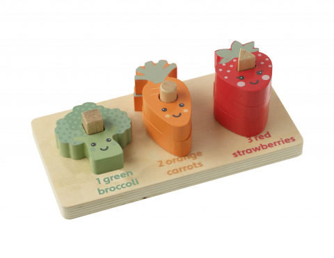 Jocuri si jucarii - Joc sortator si de numarat, Orange Tree Toys