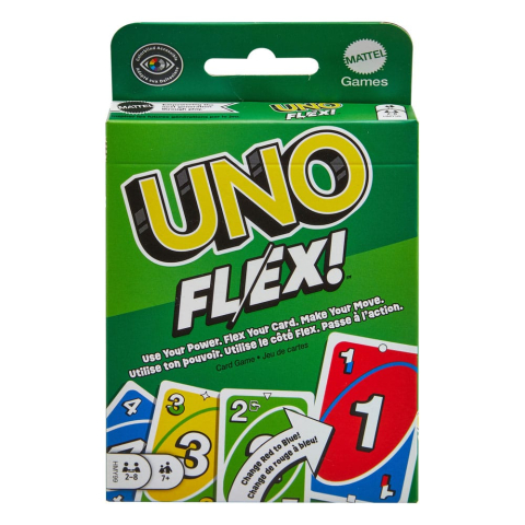 Board Games - Joc UNO Flex Card Game Mattel editie cu Power Cards 2-8 jucatori