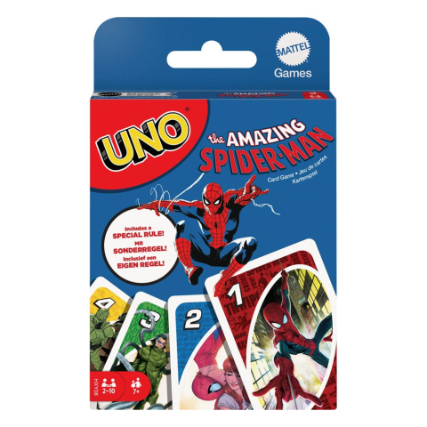 Board Games - Joc UNO The Amazing Spider-Man Card Game Marvel