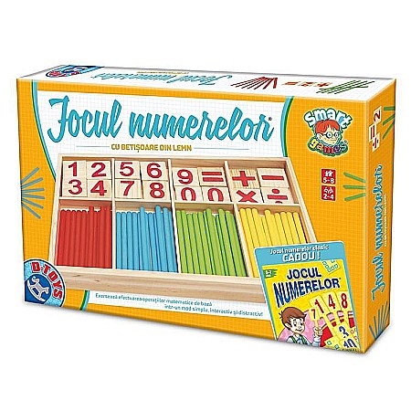 Jocuri didactice - Jocul numerelor din lemn