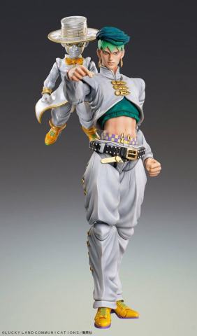 PRECOMENZI - JoJo's Bizarre Adventure: Diamond Is Unbreakable Action Figure Chozokado Rohan Kishibe & Heaven's Door (Rerelease) 15 cm