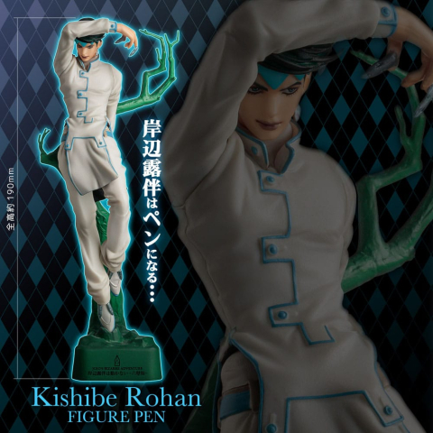 JoJo's Bizarre Adventure Figural Pen Rohan Kishibe 19 cm [5]