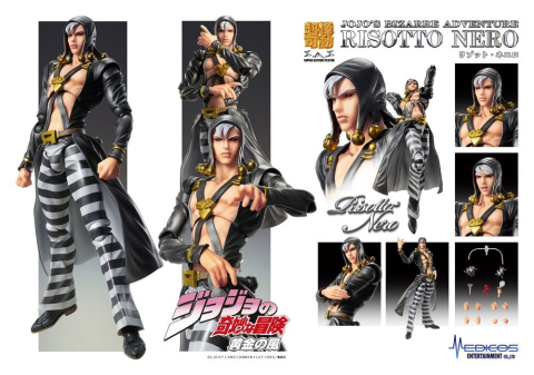 JoJo's Bizarre Adventure: Golden Wind Action Figure Risotto Nero 16 cm [10]