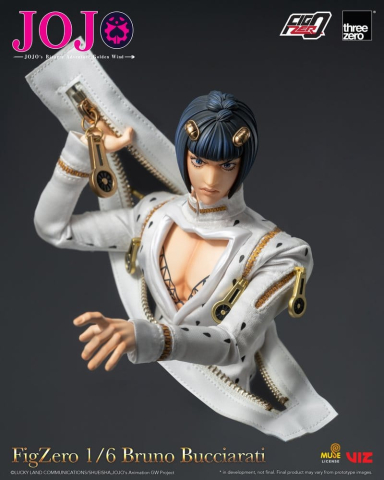 Jojo's Bizarre Adventure: Golden Wind FigZero Action Figure 1/6 Bruno Bucciarati 31 cm [10]