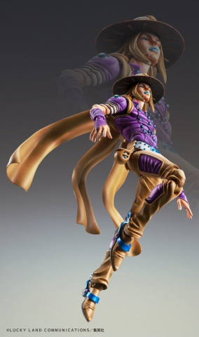 JoJo's Bizarre Adventure Part 7: Steel Ball Run Super Action Action Figure Chozokado Gyro Zeppeli Ver.1.5 16 cm [6]