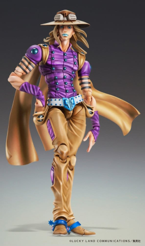 JoJo's Bizarre Adventure Part 7: Steel Ball Run Super Action Action Figure Chozokado Gyro Zeppeli Ver.1.5 16 cm [1]