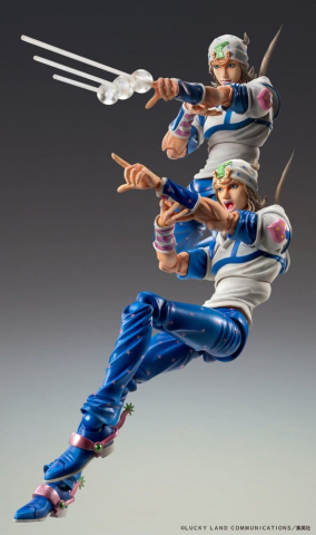 JoJo's Bizarre Adventure Part 7: Steel Ball Run Super Chozokado Action Action Figure Johnny Joestar 15 cm [2]