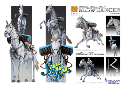 JoJo's Bizarre Adventure Part 7: Steel Ball Run Super Chozokado Action Action Figure Slow Dancer 21 cm [10]