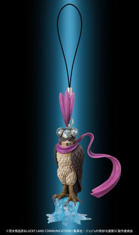 JoJo's Bizarre Adventure: Stardust Crusaders Mini figures Set Chozo Mascot Strap Collection Blind Box (6) [14]