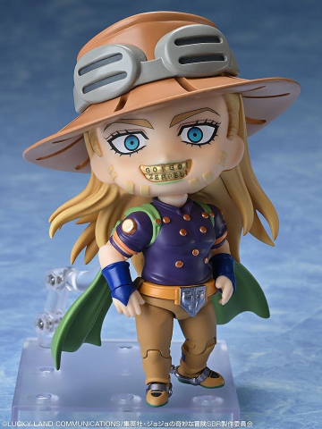 JoJo's Bizarre Adventure Steel Ball Run Nendoroid Action Figure Gyro Zeppeli DX Ver. 10 cm [6]