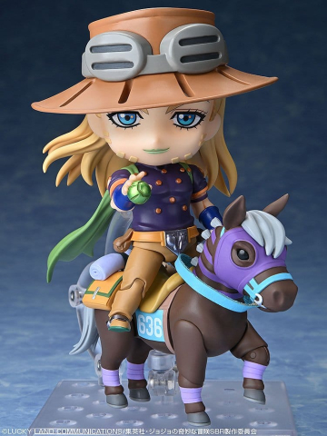 JoJo's Bizarre Adventure Steel Ball Run Nendoroid Action Figure Gyro Zeppeli DX Ver. 10 cm [1]