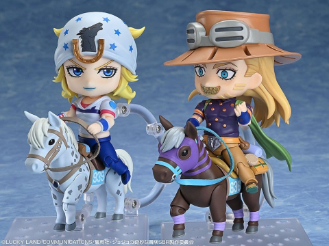 JoJo's Bizarre Adventure Steel Ball Run Nendoroid Action Figure Gyro Zeppeli DX Ver. 10 cm [4]