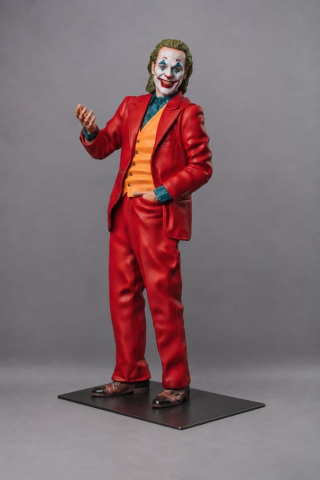 PRECOMENZI - Joker (2019) Life-Size Base Black Metal 2 cm