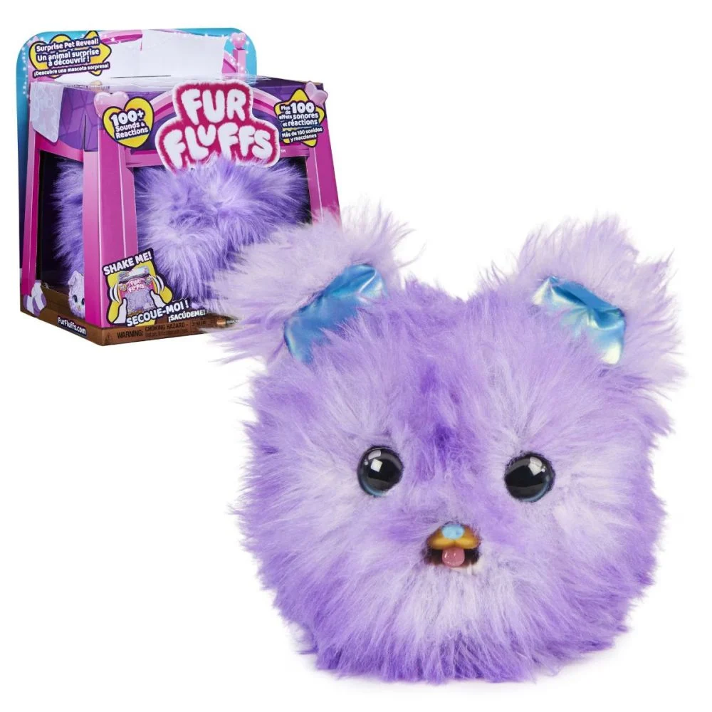 Jocuri si jucarii - Jucarie de Plus Interactiva Fur Fluffs Catelus