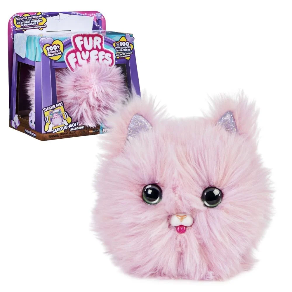 Jocuri si jucarii - Jucarie de Plus Interactiva Fur Fluffs Pisicuta
