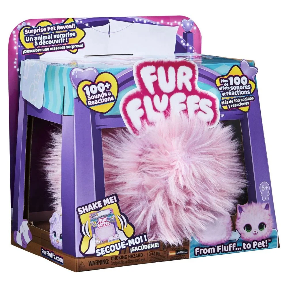 Jucarie de Plus Interactiva Fur Fluffs Pisicuta [1]