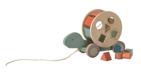 Jocuri si jucarii - Jucarie de tras cu forme geometrice, Egmont Toys