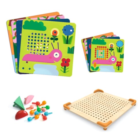 Jucarie educativa Mozaic mini animo, Djeco [2]