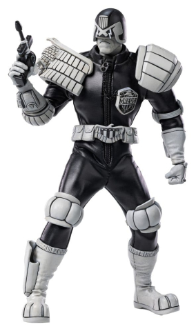 Judge Dredd Exquisite Super Action Figure 1/12 Judge Dredd Black & White Ver. 15 cm [2]