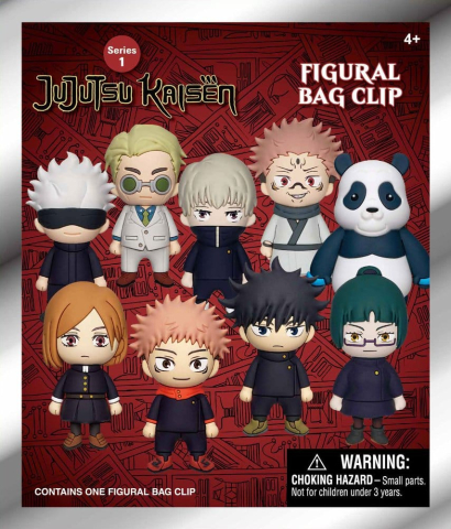 Jujutsu Kaisen 3D Foam Bag Clips Serie 1 Display (24) [2]