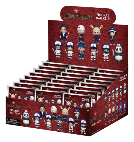 Jujutsu Kaisen 3D PVC Bag Clips Series 3 Blind Bag Display (24) [2]