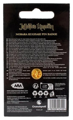PRECOMENZI - Jujutsu Kaisen Icon Pin Badge Nobara Kugisaki