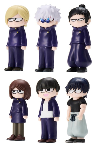 Jujutsu Kaisen JIRORI Mini Figures 9 cm Vol. 1 Blind Box Display (6) [9]