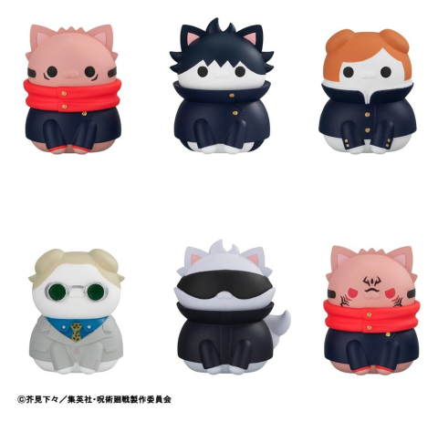 Jujutsu Kaisen Mega Cat Project Mini Figures Jujutsu Cats Shibuya Incident Ver. 3 cm Blind Box Assortment (8) (Repeat) [6]