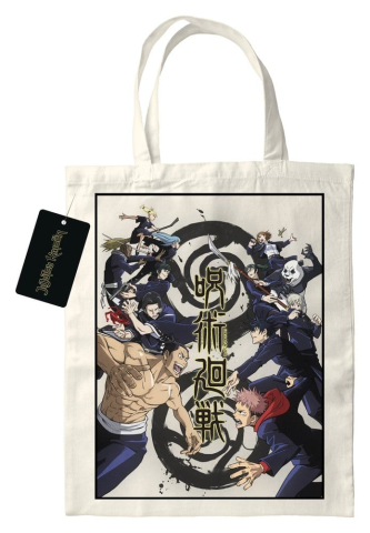 PRECOMENZI - Jujutsu Kaisen Tote Bag Tokyo vs. Kyoto 40 x 35 cm
