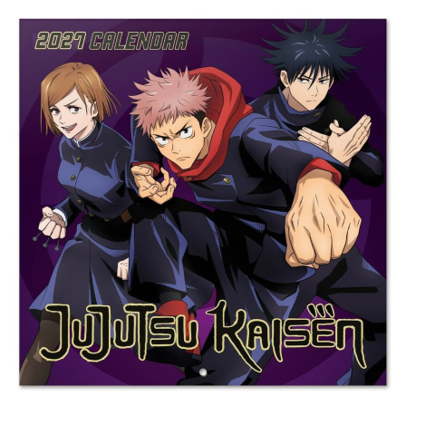PRECOMENZI - Jujutsu Kaisen Wall Calendar 2027 30x30 cm