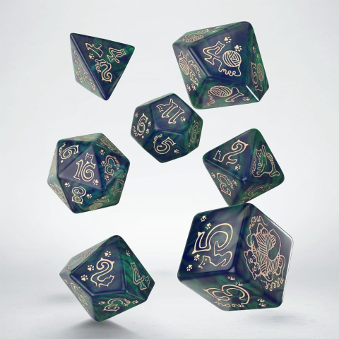 PRECOMENZI - Jumbo Cats Jumbo Dice Set Whiskers