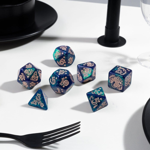 Jumbo Cats Jumbo Dice Set Whiskers [1]
