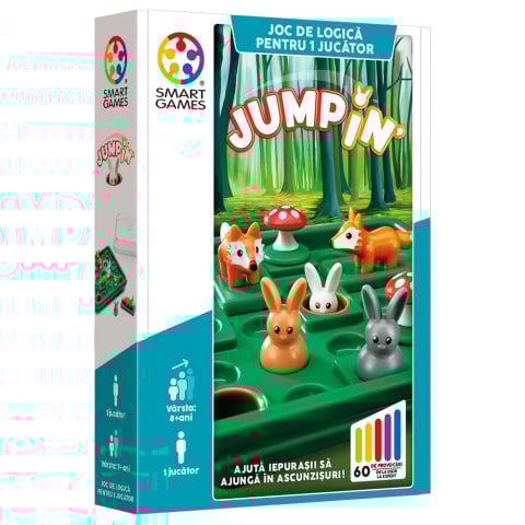 JumpIN’ – Joc de logica cu 60 de provocari Reduceri - JumpIN’ – Joc de logica cu 60 de provocari