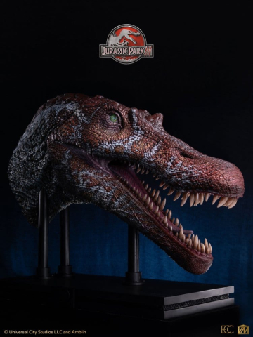 PRECOMENZI - Jurassic Park 3 Replica Bust 1/2 Spinosaurus (Reproduction) 100 cm