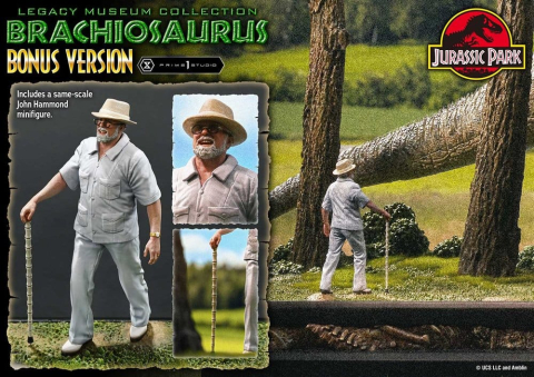 Jurassic Park (Film) Legacy Museum Collection Statue 1/15 Brachiosaurus Bonus Version 128 cm [1]