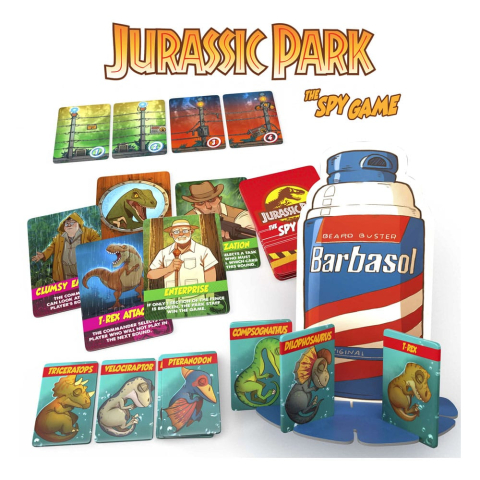 Jurassic Park Hidden Role Game The Spy Game *English Version* [1]