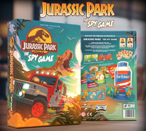 PRECOMENZI - Jurassic Park Hidden Role Game The Spy Game *English Version*
