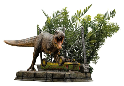 Jurassic Park Icons Statue T-Rex Breakout Set A 17 cm [1]
