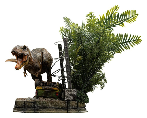 Jurassic Park Icons Statue T-Rex Breakout Set A 17 cm [2]